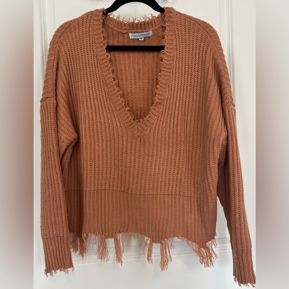 Sweaters - Gorgeous Terracotta Boutique Sweater. Size M